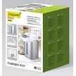 Maestro MR-084 steamer pot 4.5 L Stainless steel, White Maestro MR-084 steamer pot 4.5 L Stainless steel, White
