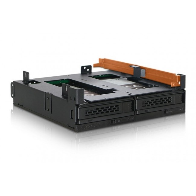 Icy Dock MB732SPO-B drive bay panel Black