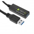 Techly ICUR30100G USB cable USB 3.2 Gen 1 (3.1 Gen 1) 10 m USB A Black Techly ICUR30100G USB cable USB 3.2 Gen 1 (3.1 Gen 1) 10 m USB A Black