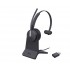 Yealink WH64 Hybrid Mono with Charging Stand Headset Wireless Head-band Office/Call center Micro-USB Bluetooth Black