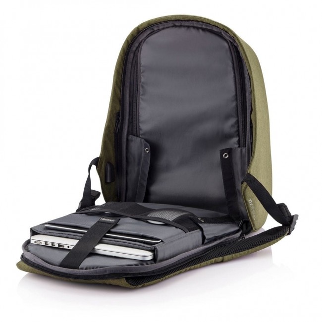 XD DESIGN ANTI-THEFT BACKPACK BOBBY HERO REGULAR GREEN P/N: P705.297 XD DESIGN ANTI-THEFT BACKPACK BOBBY HERO REGULAR GREEN P/N: P705.297
