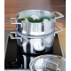 Demeyere INDUSTRY 5 40850-669-0 saucepan 5.2L Round Silver Demeyere INDUSTRY 5 40850-669-0 saucepan 5.2L Round Silver