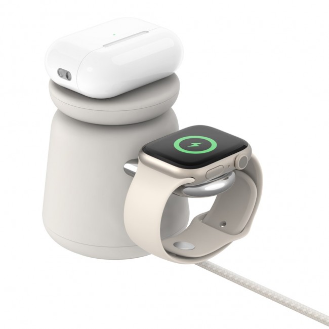 Belkin WIZ020vfH37 Headset, Smartphone, Smartwatch Sand USB Wireless charging Fast charging Indoor Belkin WIZ020vfH37 Headset, Smartphone, Smartwatch Sand USB Wireless charging Fast charging Indoor