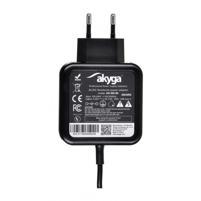 Akyga AK-ND-60 power adapter/inverter Akyga AK-ND-60 power adapter/inverter