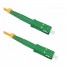Qoltec 54281 fibre optic cable 1 m SC Green, Yellow