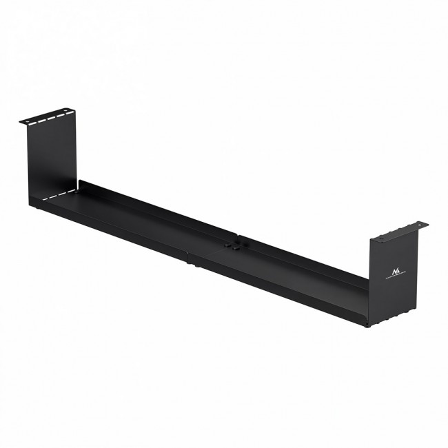 Maclean compact under-desk cable organizer, max load 5kg, black, MC-107 B Maclean compact under-desk cable organizer, max load 5kg, black, MC-107 B