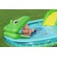 Bestway Crocodile Cove Kids Inflatable Water Play Center and Pool 2.24 m x 1.81 m x 72 cm