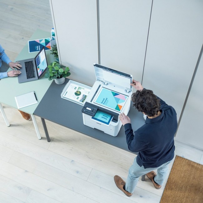 Brother MFC-L3520CDWE EcoPro Ready 3-in-1 colour laser printer Brother MFC-L3520CDWE EcoPro Ready 3-in-1 colour laser printer