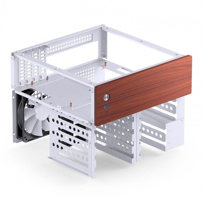 Jonsbo N4 WHITE computer case Micro Tower