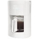 ELLE 1.8L white filter coffee maker