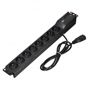 LESTAR 1966004970 power extension 1.5 m 230 AC outlet(s) Indoor Black