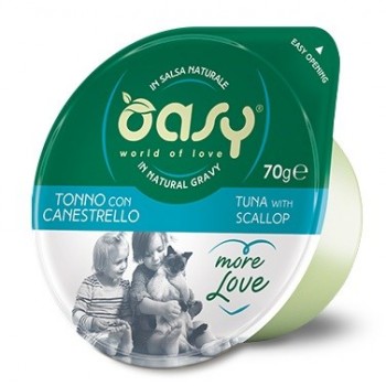 OASY More Love Tuna with scallop - wet cat food - 70g