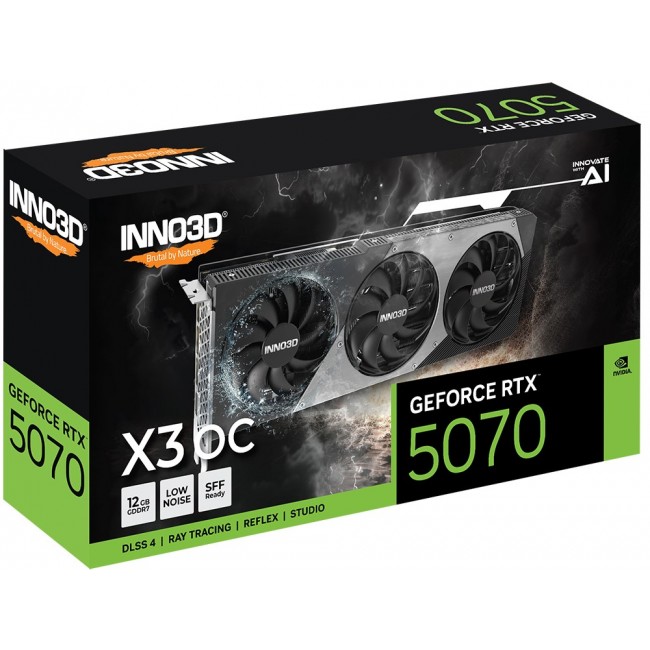 INNO3D GeForce RTX 5070 X3 OC NVIDIA 12 GB GDDR7