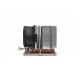 Inter-Tech J-12 Processor Air cooler 8 cm Black, Silver 1 pc(s)