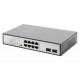Digitus DN-95140 network switch Unmanaged Gigabit Ethernet (10/100/1000) Power over Ethernet (PoE) Black, Silver