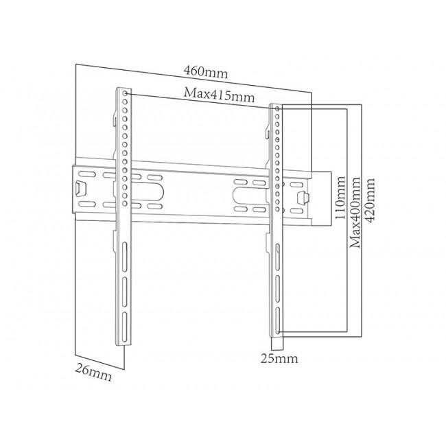 BLOW LCD TV bracket HQ 13 