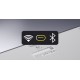 HATOR Skyfall Wireless 100 keyboard Gaming USB + RF Wireless + Bluetooth QWERTY US English Black, White