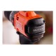 Black & Decker BLD683XN-XJ drill 1800 RPM 1 kg Black, Orange