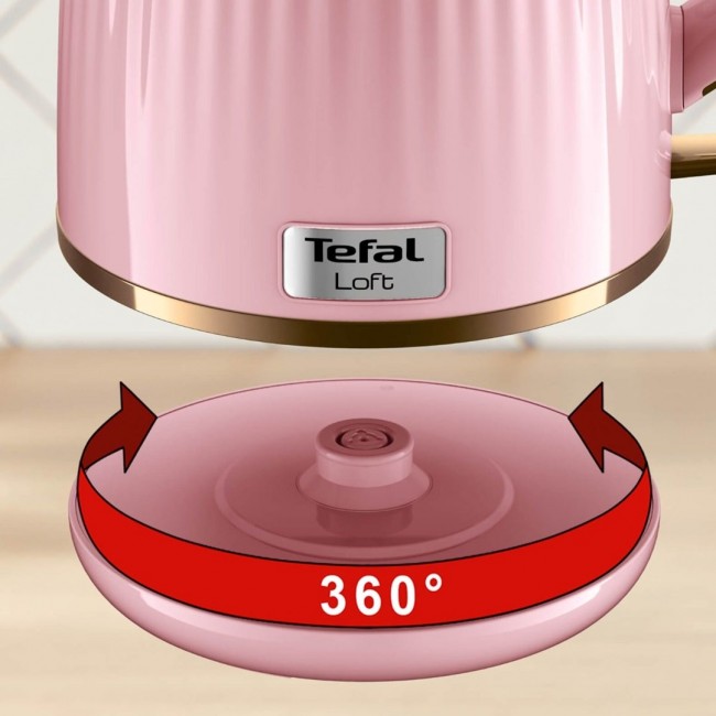 Tefal Loft KO2517E0 Electric kettle 1.7 l Pink