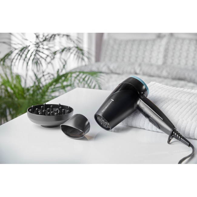 Remington D1500 hair dryer 2000 W Black, Green
