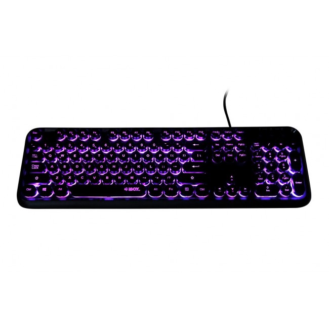 KEYBOARD I-BOX PULSAR IKS620, LED, WIRED