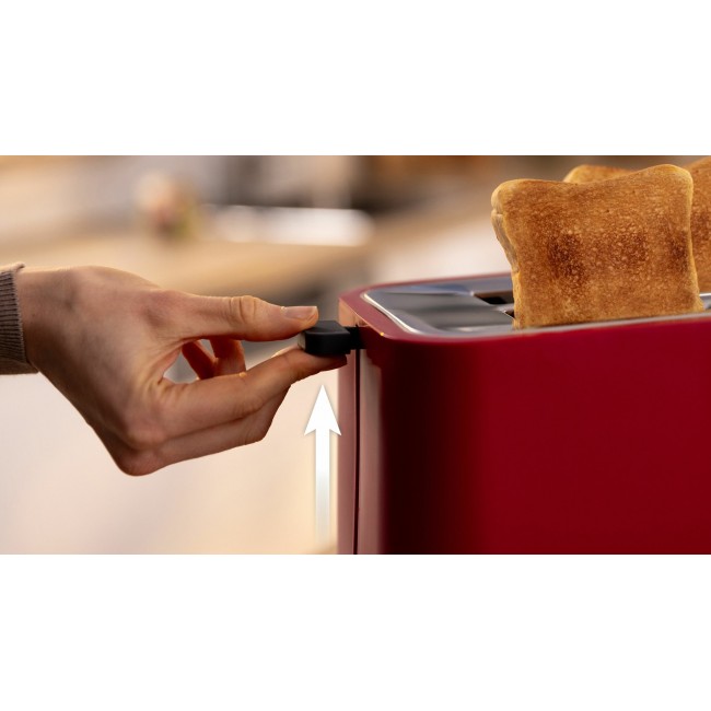 Bosch TAT3M124 toaster 2 slice(s) 950 W Red