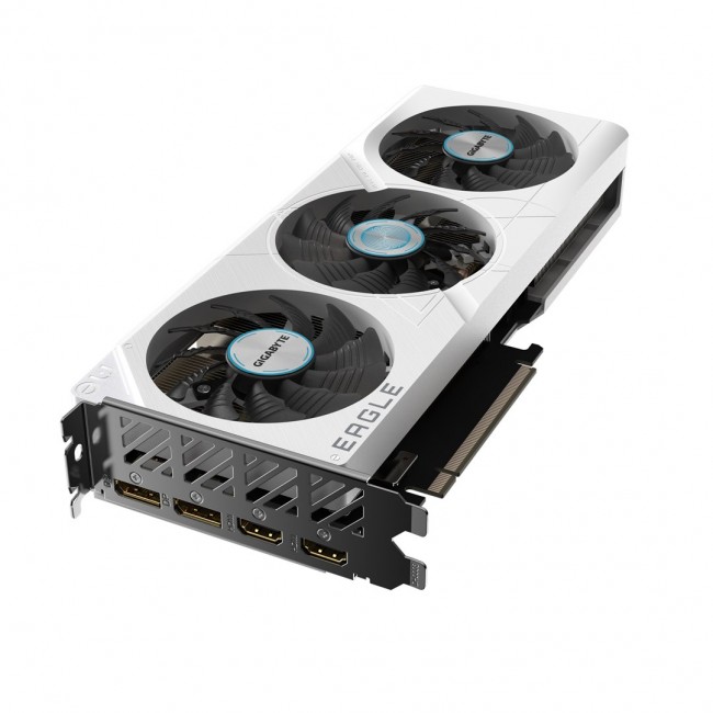 GIGABYTE GeForce RTX 4060 Ti EAGLE OC ICE 8G Graphics Card - 8GB GDDR6, 128bit, PCI-E 4.0, 2550MHz Core Clock, 2 x DisplayPort 1.4a, 2 x HDMI 2.1a, NVIDIA DLSS 3, GV-N406TEAGLEOC ICE-8GD