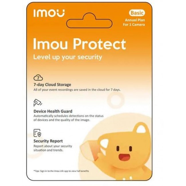 Karta chmura Imou Protect Basic Karta chmura Imou Protect Basic