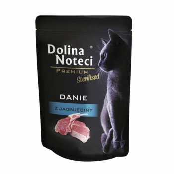 DOLINA NOTECI Premium Sterilised Lamb - wet cat food - 85g