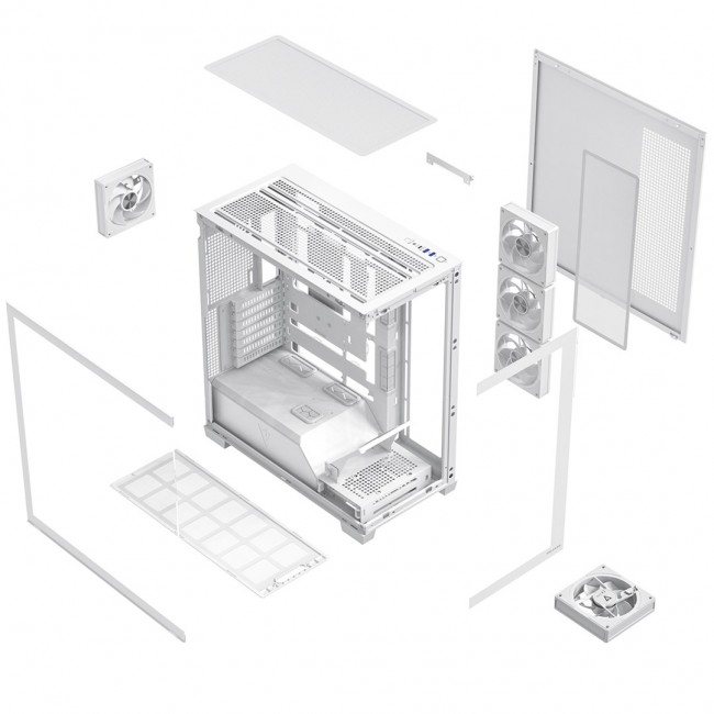 MODECOM VOLCANO STELLAR PLUS ARGB MIDI 5F WHITE