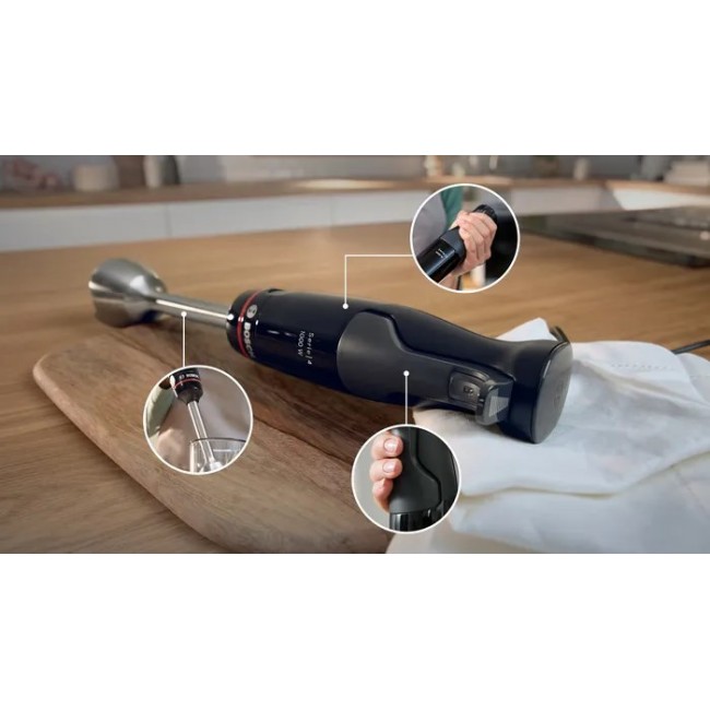 Bosch Serie 4 MSM4B6V2 blender 1.2 L Immersion blender 1000 W Black Bosch Serie 4 MSM4B6V2 blender 1.2 L Immersion blender 1000 W Black