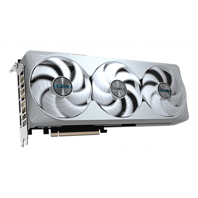GIGABYTE GeForce RTX 5070 Ti EAGLE OC ICE SFF 16G Graphics Card - 16GB GDDR7, 256bit, PCI-E 5.0, 2542 MHz Core Clock, 3 x DP 2.1a, 1 x HDMI 2.1b, NVIDIA DLSS 4, GV-N507TEAGLEOC ICE-16GD