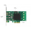DeLOCK PCI Express x4 Card to 4 x external USB 3.0 Quad Channel - Low Profile Form Factor