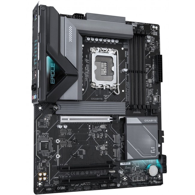 GIGABYTE B860 EAGLE WIFI6E Motherboard - Intel Core Ultra Series CPUs, 12+1+2+1 Phases VRM, up to 9066MHz DDR5, 1xPCIe 5.0 + 2xPCIe 4.0 M.2, 2.5GbE LAN, WIFI 6E, USB 3.2 Gen 2x2 GIGABYTE B860 EAGLE WIFI6E Motherboard - Intel Core Ultra Series CPUs, 12+1+2+1 Phases VRM, up to 9066MHz DDR5, 1xPCIe 5.0 + 2xPCIe 4.0 M.2, 2.5GbE LAN, WIFI 6E, USB 3.2 Gen 2x2