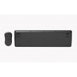 Gembird KBS-WPS-01 Slim Pro Business wireless desktop set, black, US layout