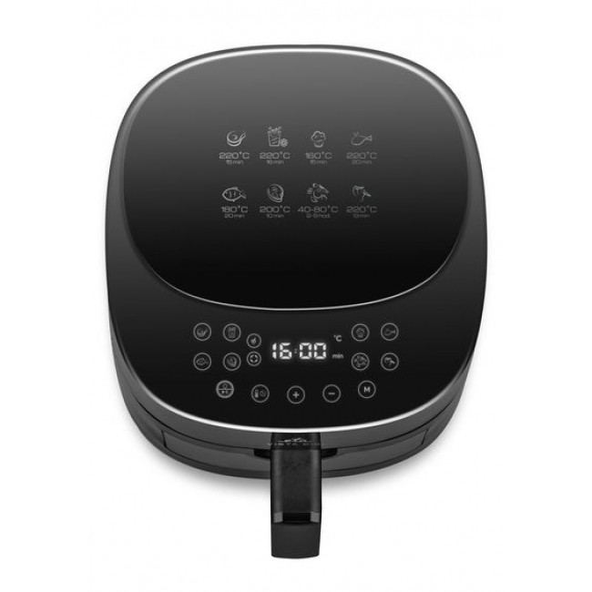 Eta Vista Digi Single 4.3 L Stand-alone 1300 W Hot air fryer Black