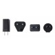 Urban Armor Gear SRGE 3-in-1 Headphones, Smartphone, Smartwatch Black, Grey AC Wireless charging Indoor