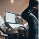 Oplite 101271 Flight/racing simulator monitor stand