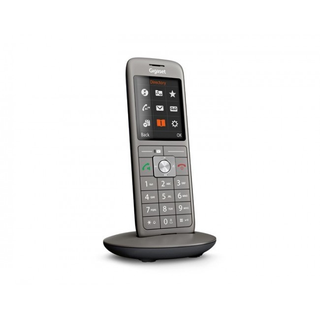 Gigaset CL660HX Analog/DECT telephone Caller ID Anthracite