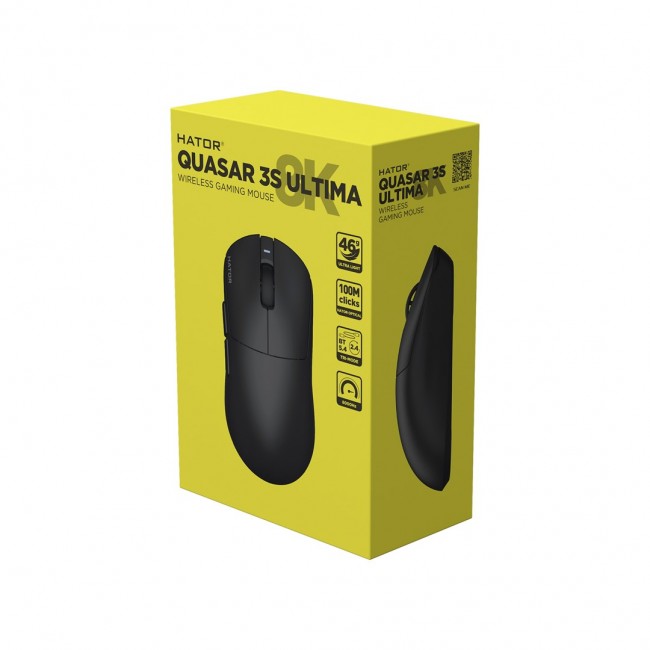 HATOR Quasar 3S Ultima 8K Wireless, Black