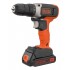 Black & Decker BCD001C1-QW drill Keyless Black, Red