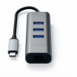 Satechi ST-TC2N1USB31AM laptop dock/port replicator USB 3.2 Gen 1 (3.1 Gen 1) Type-C Grey