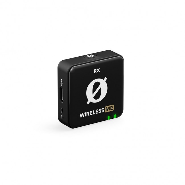 R DE Wireless ME Dual - compact wireless microphone system with two transmitters for two-channel recording