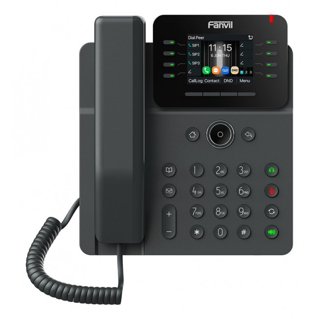 Fanvil V62G IP phone Black 12 lines LCD