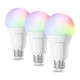 TESLA TSL-LIG-A70-3PC TechToy Smart Bulb RGB, 11W, E27, 3 pieces TESLA TSL-LIG-A70-3PC TechToy Smart Bulb RGB, 11W, E27, 3 pieces