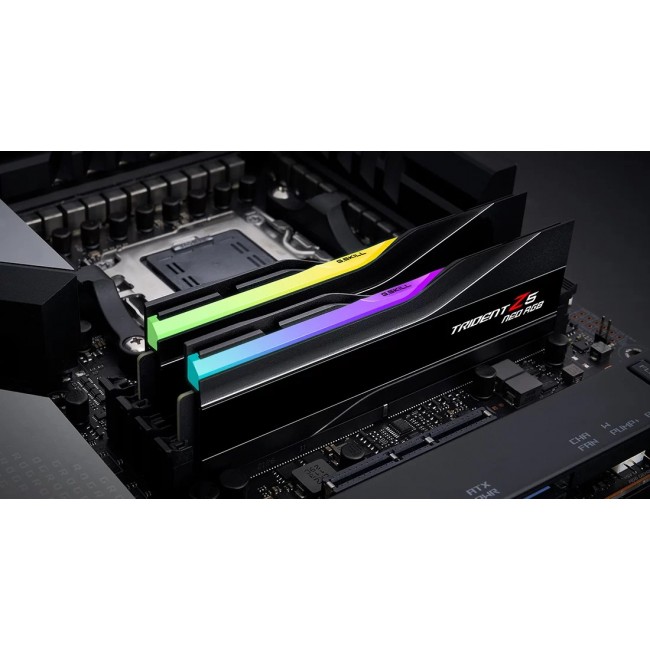 G.Skill Trident Z5 Neo RGB F5-6400J3239F24GX2-TZ5NR memory module 48 GB 2 x 24 GB DDR5 6400 MHz G.Skill Trident Z5 Neo RGB F5-6400J3239F24GX2-TZ5NR memory module 48 GB 2 x 24 GB DDR5 6400 MHz