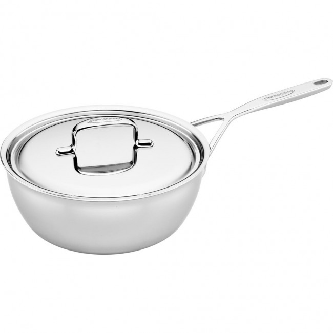 DEMEYERE 5-PLUS 3.3 LTR conical saucepan DEMEYERE 5-PLUS 3.3 LTR conical saucepan