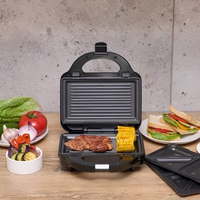 MPM MOP-54 Sandwich Toaster 5-in-1 Black MPM MOP-54 Sandwich Toaster 5-in-1 Black