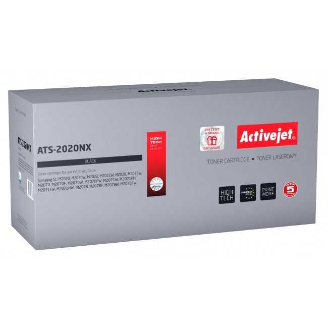 Activejet ATS-2020NX Toner (replacement for Samsung MLT-D111L, MLTD111L Supreme 1,800 pages black) Activejet ATS-2020NX Toner (replacement for Samsung MLT-D111L, MLTD111L Supreme 1,800 pages black)