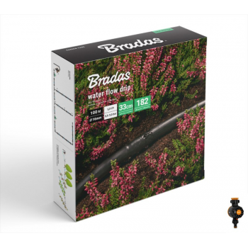 DRIP HOSE WATER FLOW DRIP SET 100m WITH WATER FLOW TIMER